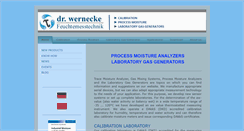 Desktop Screenshot of dr-wernecke.com