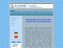 Tablet Screenshot of dr-wernecke.com