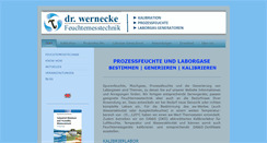Desktop Screenshot of dr-wernecke.de